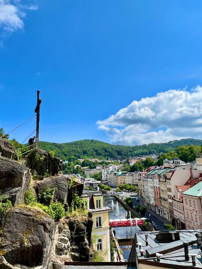 Zlaty Sloup Hotel Karlovy Vary Exterior foto